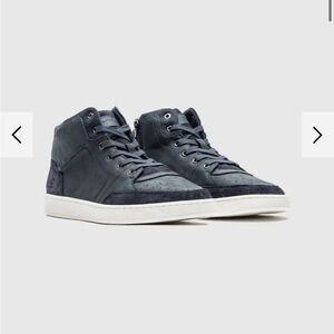Rodd & Gunn Navy High-Top Sneakers